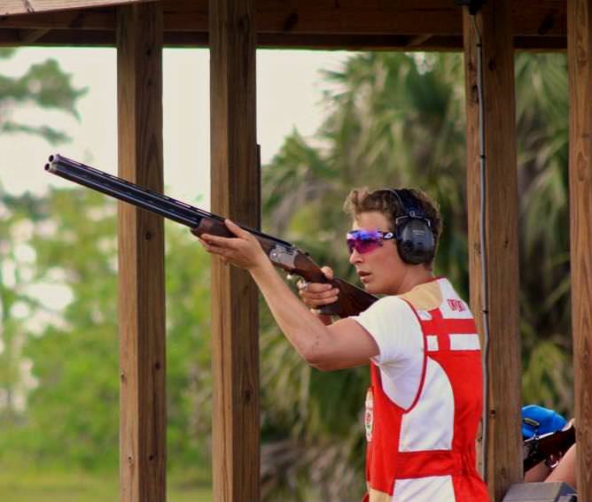 Ben’s feeling top of the junior clay pigeon world